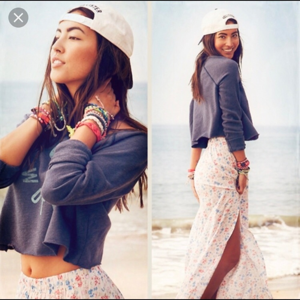 NWT Hollister Maxi Skirt